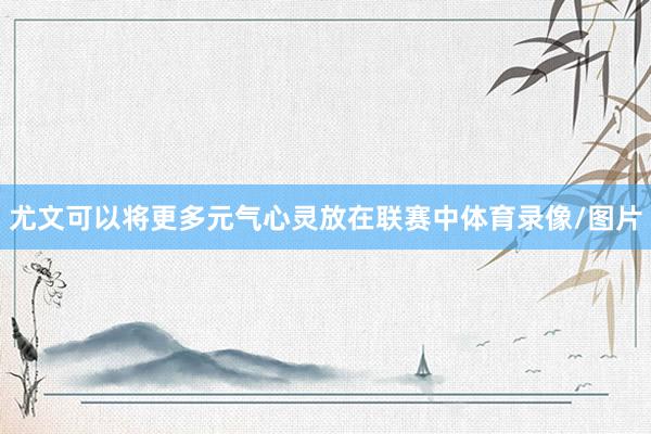 尤文可以将更多元气心灵放在联赛中体育录像/图片